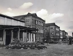Main Entrance And Drive To Dudley Road Hospital 1949 Birmingham England Birmingham City Hospital