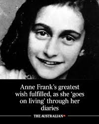 Eighty years after her death aged 15, The Times publishes a belated  obituary of one of the best known Second World War diarists:  https://bit.ly/442XyjQ