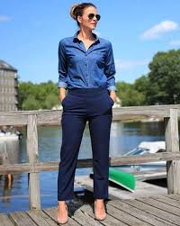 Whether you prefer a relaxed style, a new wash or the latest distressed denim trends, you're sure to find a new look from our range of jeans. Ladies Denim Shirt Outfits That Adapt Every Aspect Of Life Outfit Styles