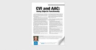 CVI and AAC: Using Objects"