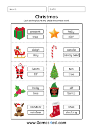 Start by scrolling to the bottom of the post, under the terms simply print the free christmas printables for kids (there are 5 in total), provide paint dabbers(the. Free Printable Christmas Worksheets Games4esl