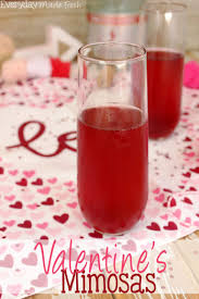 Valentine S Mimosas Recipe In 2020 Mimosa Recipe Perfect Drinks Red Mimosa Recipe