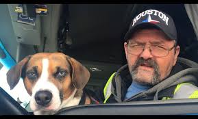 Five years ago NCI was fortunate to hire both professional drivers Mark  Squire (with Sassy) and Frezie Wilson. Both men pull frozen freight across  the United States to insure grocery store shelves