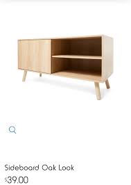 Sideboard Oak Look Kmart Entertainment Wall Tv Entertainment Units Oak Sideboard