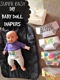 Diy Baby Doll Diapers Mother S Niche Diy Baby Stuff Baby Dolls Baby Doll Clothes