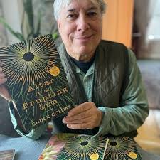 Novel! Coming out May 9! ALTAR TO AN ERUPTING SUN (Green Writers Press).  "This is a very provocative book, dangerous in the way it makes us think  hard about what we might