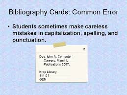 A bibliography, by definition, is a detailed listing of the books, journals, magazines, or online however, before pressing forward, here is a handy checklist that you can use to make sure that you are gathering all of the information needed to create. Bibliography Cards And Note Cards Bibliography Cards You
