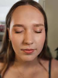 Before and after makeup lesson of the day Taught this beauty an everyday  natural glowing routine along with contour, the eye and face lift  technique, and how to cover rosacea and make