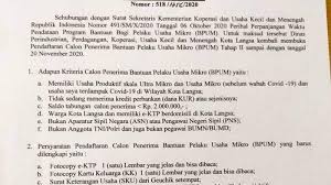 Contoh proposal permohonan modal usaha kios kelontong back to. Pendaftaran Permohonan Bantuan Dana Umkm Gratis Pemohon Hanya Perlu Lengkapi Syarat Ketentuan Ini Serambi Indonesia