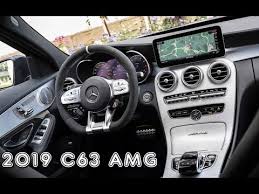 2019 Mercedes Amg C63 Fantastic Interior Youtube