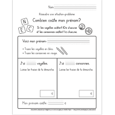 Fichier Pdf Telechargeable En Noir Et Blanc Seulement 1 Page 2 Versions Disponibles Voici Deux Situations Probleme Montessori Math 1st Grade Math Math Centers