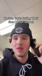 Buddy is not worried about class😭 #fyp #foryou #hockey #hockeyplayers  #hockeydad #relatable