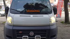 Fiat Ducato Led Xenon Uygulamasi Ve Montaji Youtube