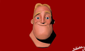 ArtStation Bust Robert Bob new Parr