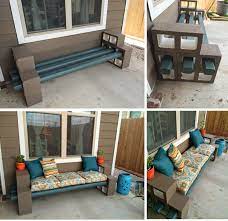 The Pry Posse Diy Cinder Block Bench Diy Patio Furniture Diy Patio Diy Garden Furniture