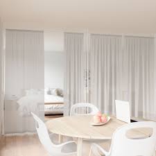 Umbra Anywhere Curtain Rod Room Divider Is A Versatile Solution To Help Divide Up A Space Or Provide In 2020 Living Room Divider Bedroom Divider Room Divider Curtain