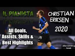 Christian eriksen is awake and is undergoing further examinations at rigshospitalet, the danish federation wrote on twitter. Christian Eriksen 2020 Goals Assists Playmaking Skills Best Moments Post Covid 19 Youtube