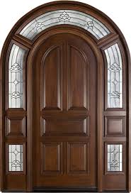 Furniture Fancy Mahogany Dark Arch Front Door Idea Inspiring Big Front Door Ideas For Your Traditional Front Doors Wooden Main Door Design Mahogany Entry Doors