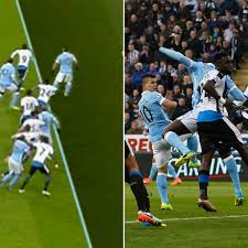 Sergio Aguero Nets 100th Premier League Goal But Replays Show He Was Clearly Offside Mirror Online