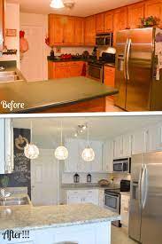 Pin By Carissa Palmer On Giani Granite Countertop Paint Budget Kitchen Remodel Cabinets And Countertops Kitchen Design