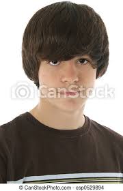 Only young teen girls (pages: Thirteen Cute 13 Year Old Boy In Brown Shirt Over White Background Canstock