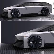 Next Gen Tesla Model S Wagon Rendered With Cybertruck Design Looks Savage Autoevolution Future Concept Cars Tesla Concept Cars