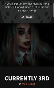 Hello there! Good luck everyone 👻🧡 https://faceofhalloween.org/2025/ sara-martello?fbclid=PAZXh0bgNhZW0CMTEAAacNQ54vqYXAy7HptDDskJcit8paDVHTPRGMl1BkuvAsuX0ORAtoWtwkMMedSA_aem_92WCwUE1MXEjSLIxRo-i7A 