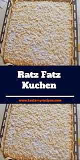 Zutaten Fur Den Teig 200 G Zucker 4 Ei Er 200 G Mehl 1 Tl Backpulver Fur Die Streusel 250 G Butte Kuchen Ratz Fatz Kuchen Kuchen Und Torten Rezepte