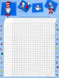 cat in the hat chart poster