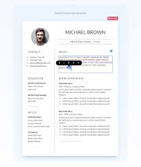 Free cv maker account allows you to continuously edit your generated resume, and make use of all other functionalities available. Magicv Online Interactive Cv Maker Alibaba Cloud Community