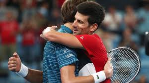 The davis cup champions played the group stage in perth and had a transcontinental trip to sydney for the playoffs. Serbia Defeat Russia In Atp Cup Semi Final Tennis Novak Djokovic Beats Daniil Medvedev In Singles