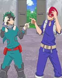 Maybe you would like to learn more about one of these? Izuku Midoriya And Shoto Todoroki Paint By Number Numeral Paint