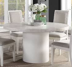 Redefine your dining experience with elegant round kitchen table at alibaba.com. Liberty Furniture Mirage Round Dining Table In Wirebrushed White 946 P5454 Est Ship Time Is 8 10 Weeks By Dining Rooms Outlet