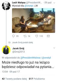W środę były prezydent opublikował na swoim mikroblogu zdjęcie, na którym pozuje w prezencie od marynarzy. Walesa Wpisy O Walesa W Wykop Pl Od Wpisu 28576069