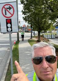 Confusing construction signs