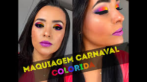 Cores mais frias, como azul, verde, lilás, dourado, por exemplo, ficam lindas nas moças de pele negra. Maquiagem Colorida Pele Negra Carnaval Youtube