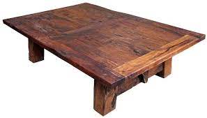 Large Distressed Mesquite Coffee Table Two Sizes Available Wood Coffee Table Rustic Coffee Table Mexican Furniture