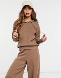 Asos uses cookies to ensure that we give you the best experience on our website. Asos Design Set Knit Hoodie In Camel Asos