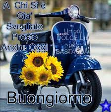 Buongiorno Moped Good Morning Pics