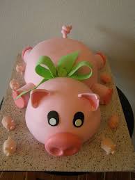 Pin By Jeanette Jeffries On Koeke Pig Birthday Cakes Piglet Cake Piggy Cake