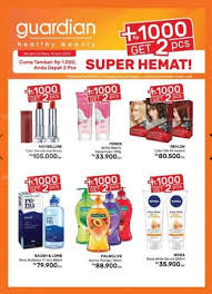 Promo guardian yang selalu kalian tunggu yaitu +1000 dapat 2 hadir lagi dengan penawaran menarik. Promo Guardian Mingguan Periode 3 15 April 2020 Buruan Cek Katalognya Di Sini