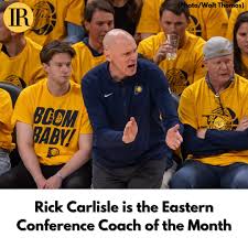 In case you missed it: Pacers head coach Rick Carlisle is the Eastern  Conference Coach of the Month, securing a 10-2 record in January. (Photo/Walt  Thomas) #News #Sports #Pacers #NBA #Indy