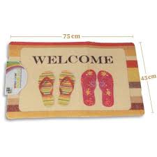 Porte d entrée 75 cm. Baya Tapis Paillasson Pour Porte D Entree 60 Cm X 40 Cm Motif Chausson Prix Tunisie Price Tn