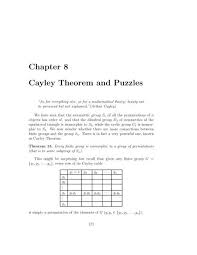 Usa daily crossword fans are in luck—there's a nearly inexhaustible supply of crossword puzzles online, and most of them are free. Chapter 8 Cayley Theorem And Puzzles
