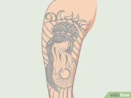 Background negative space tattoo sleeve filler best tattoo ideas. Tattoos Zu Einem Sleeve Verbinden 11 Schritte Mit Bildern Wikihow