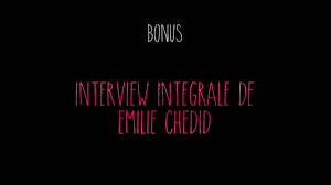 Du Bapteme A Je Dis Aime Interview D Emilie Chedid Par Meremptah Youtube