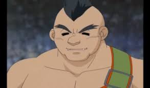 Gary Tan (Gao Tan) of the White Tigers, screen-caps dump from Beyblade  2000.