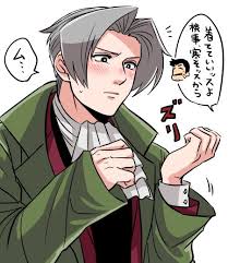 Ace Attorney Miles Edgeworth Ace Anime Fictional Characters