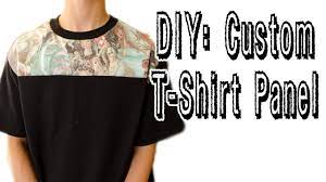 Check out our custom diy t shirts selection for the very best in unique or custom, handmade pieces from our shops. Diy Custom T Shirt Panel Tutorial Kad Customs 22 Youtube