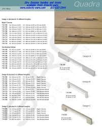 Siro Designs Quadra Collection A Great Collection When You Need Handles In A Lot Of Different Sizes That Match Ea Quadra Kitchen Cabinet Handles Long Handles